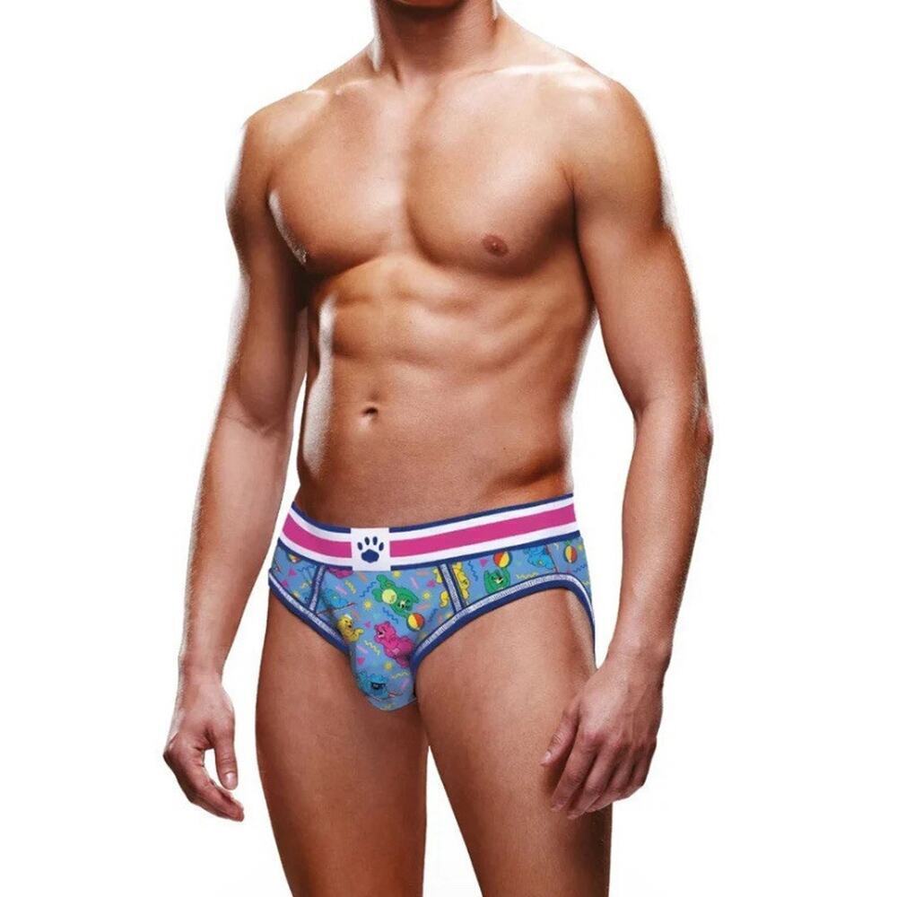🦋B2G1🦋PROWLER Men’s BEACH BEARS Print Open Back Brief Lingerie Underwear